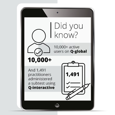 iPad shows some statistics for digital platforms 