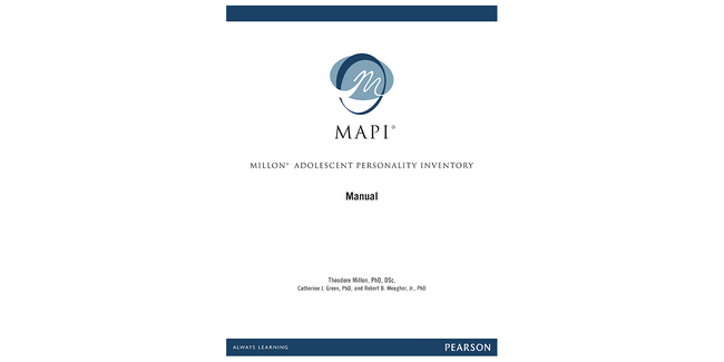 Millon Adolescent Personality Inventory