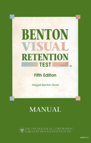 Benton Visual Retention Test - Fifth Edition
