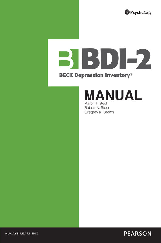 BDI - FastScreen for Medical Patients