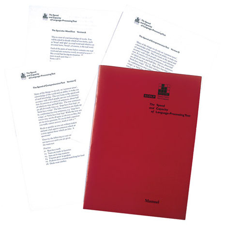 Speed and Capacity of Language Processing Test