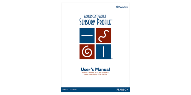 Adolescent/Adult Sensory Profile