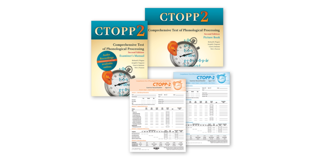Comprehensive Test of Phonological Processing | Second Edition